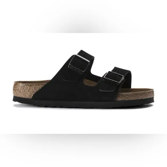 Birkenstock Arizona Soft Footbed Sandals Black39 250 L8 M6 Made in Germany NWOB