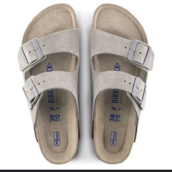 Birkenstock Arizona Soft Footbed - Suede Unisex Sandals