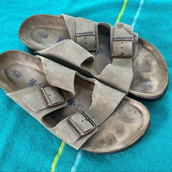 Birkenstock Arizona Soft Footbed - Suede Unisex Sandals