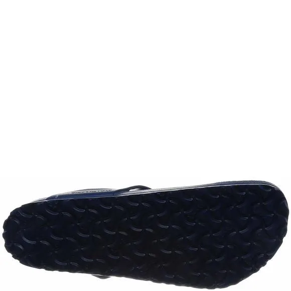 BIRKENSTOCK ESSENTIALS UNISEX GIZEH EVA SANDALS, NAVY, 10-10.5 US WOUS MEN/