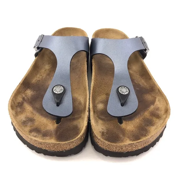 Birkenstock Gizeh Birko-Flor Footbed Thong Sandals 9