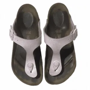Birkenstock Gizeh Light Chrome Pink Sandals EU Size 35