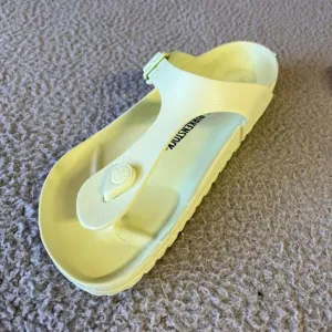 Birkenstock Gizeh Sandals Womens EU 39 Big Buckle Nubuck Leather  Bold Jade