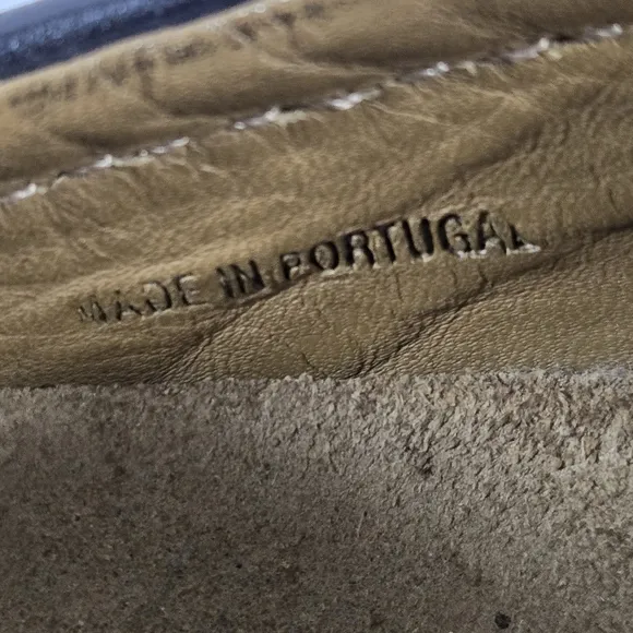 Birkenstock Madeira Footprints Mary Jane Y2K Leather Black Sandals