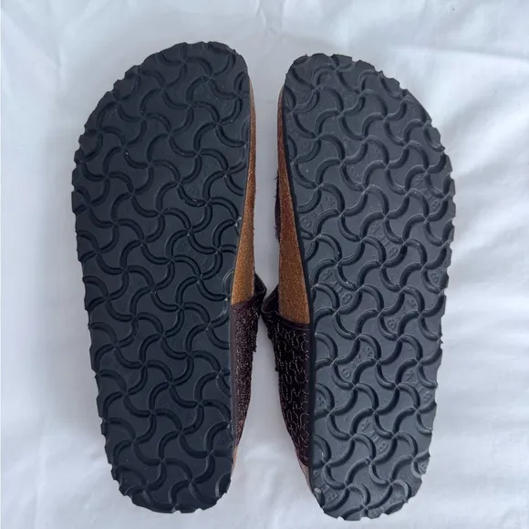 Birkenstock Papillio Collection Kerala Beaded Thong Sandals SZ 36  US 6.5 Brown