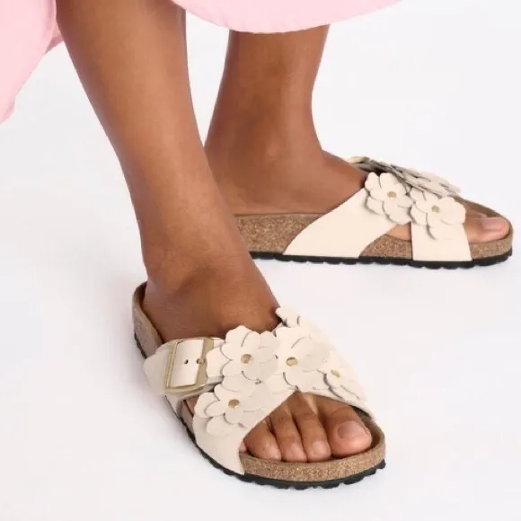Birkenstock Siena Flowers Sandals Sz 38/7