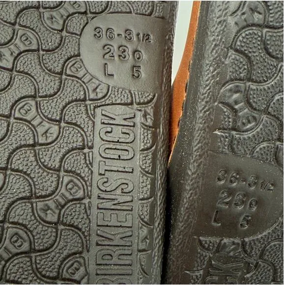 Birkenstock Women´s Antwerpen Tabacco Leather Sandals Brown Size US5 EU36