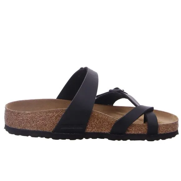 BIRKENSTOCK WOMENS MAYARI HOLIDAY BIRKO-FLOR BEACH SUMMER FLAT SANDALS - BL
