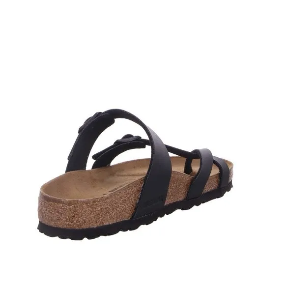 BIRKENSTOCK WOMENS MAYARI HOLIDAY BIRKO-FLOR BEACH SUMMER FLAT SANDALS - BL