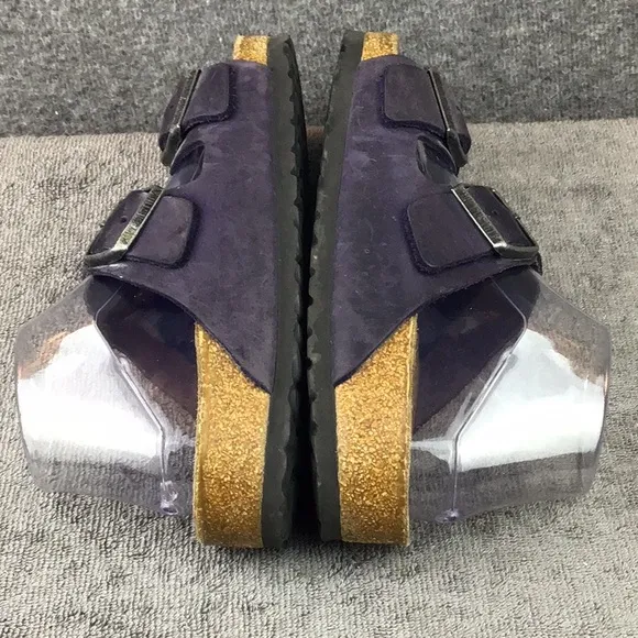 Birkenstock Women's Navy Blue Purple Sandals Sz 38