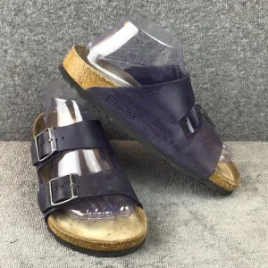 Birkenstock Women's Navy Blue Purple Sandals Sz 38