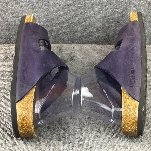 Birkenstock Women's Navy Blue Purple Sandals Sz 38