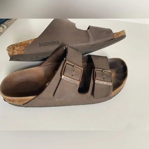 Birkenstock women’s size 8 or Men's size 6 Brown Sandals