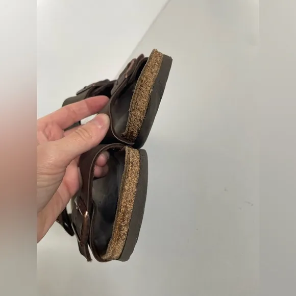 Birkenstock women’s size 8 or Men's size 6 Brown Sandals