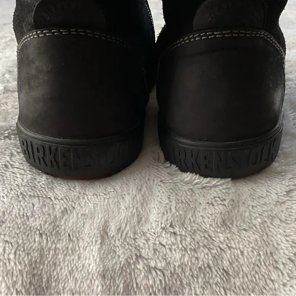 BIRKENSTOCK Woodbury Shearling Boots Size 36 L5 Black