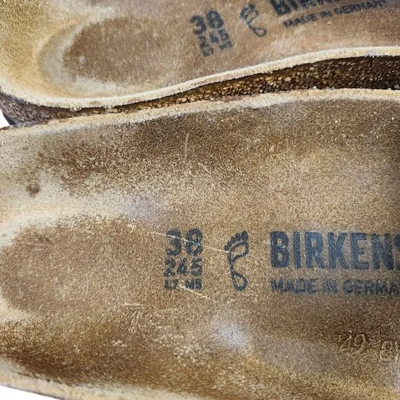 Birkenstock Yao Balance Crossover Strap Slip-on Sandals Sz L7 M5