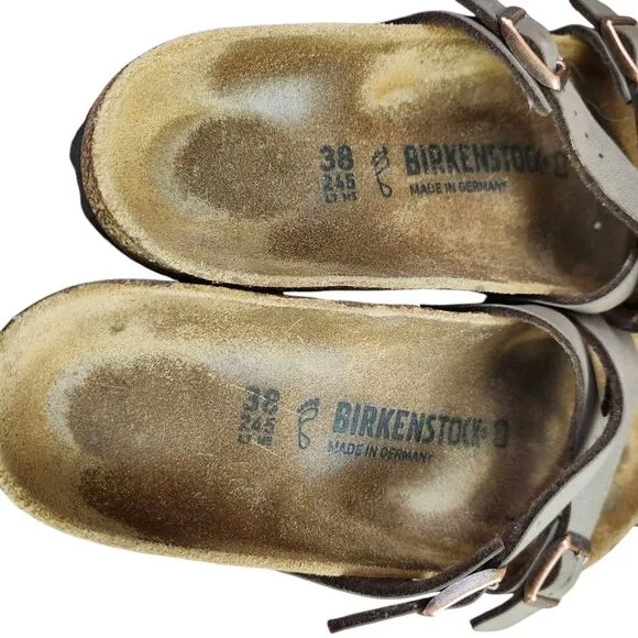 Birkenstock Yao Balance Crossover Strap Slip-on Sandals Sz L7 M5