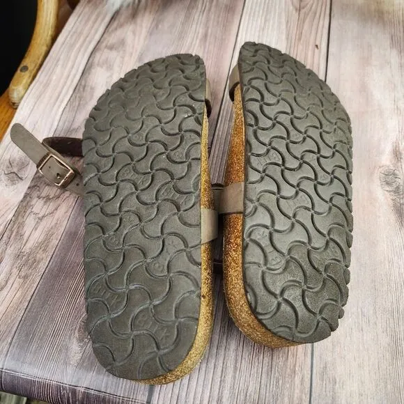 Birkenstock Yara Habana Ankle Wrap Around Strappy Sandals Sz 7