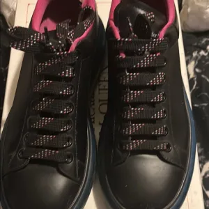 Black and Pink Sneakers