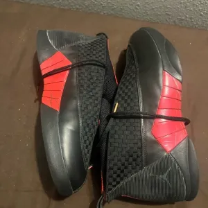 Black and Red Performance Sneakers with Mesh Design Retro 15 Countdown Pack