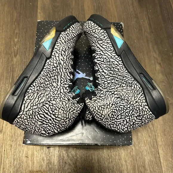 Black and White Patterned Sneakers