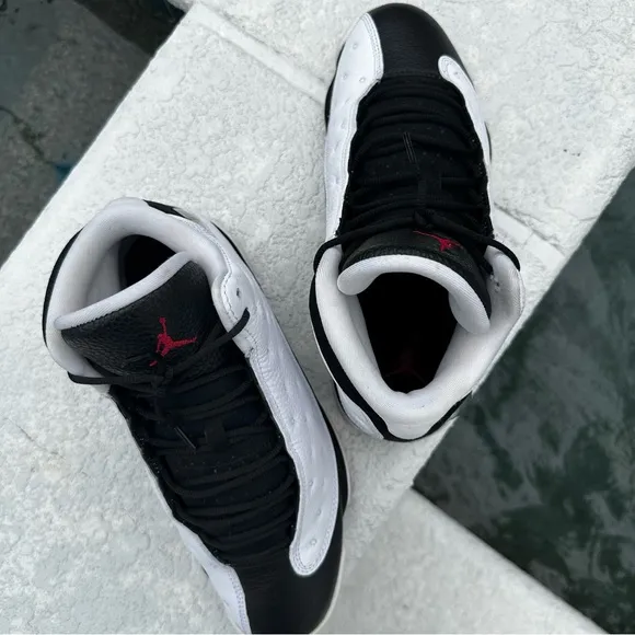 Black and White Retro Jordan 13’s         (He Got Games)