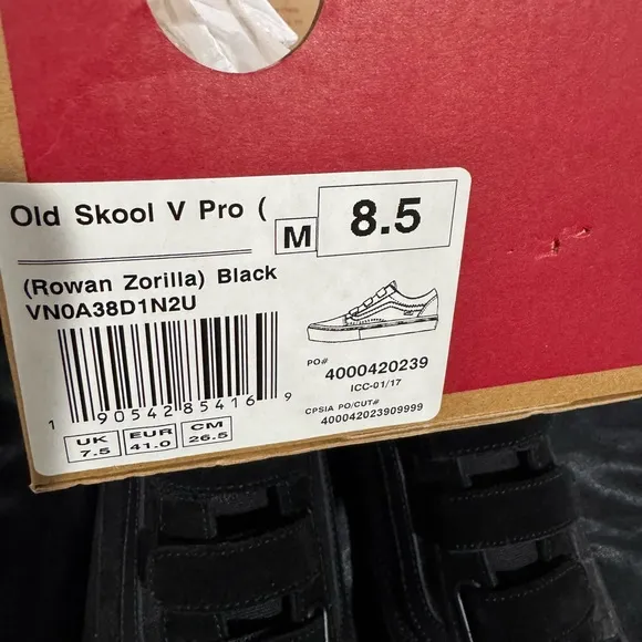 Black Velcro Sneakers