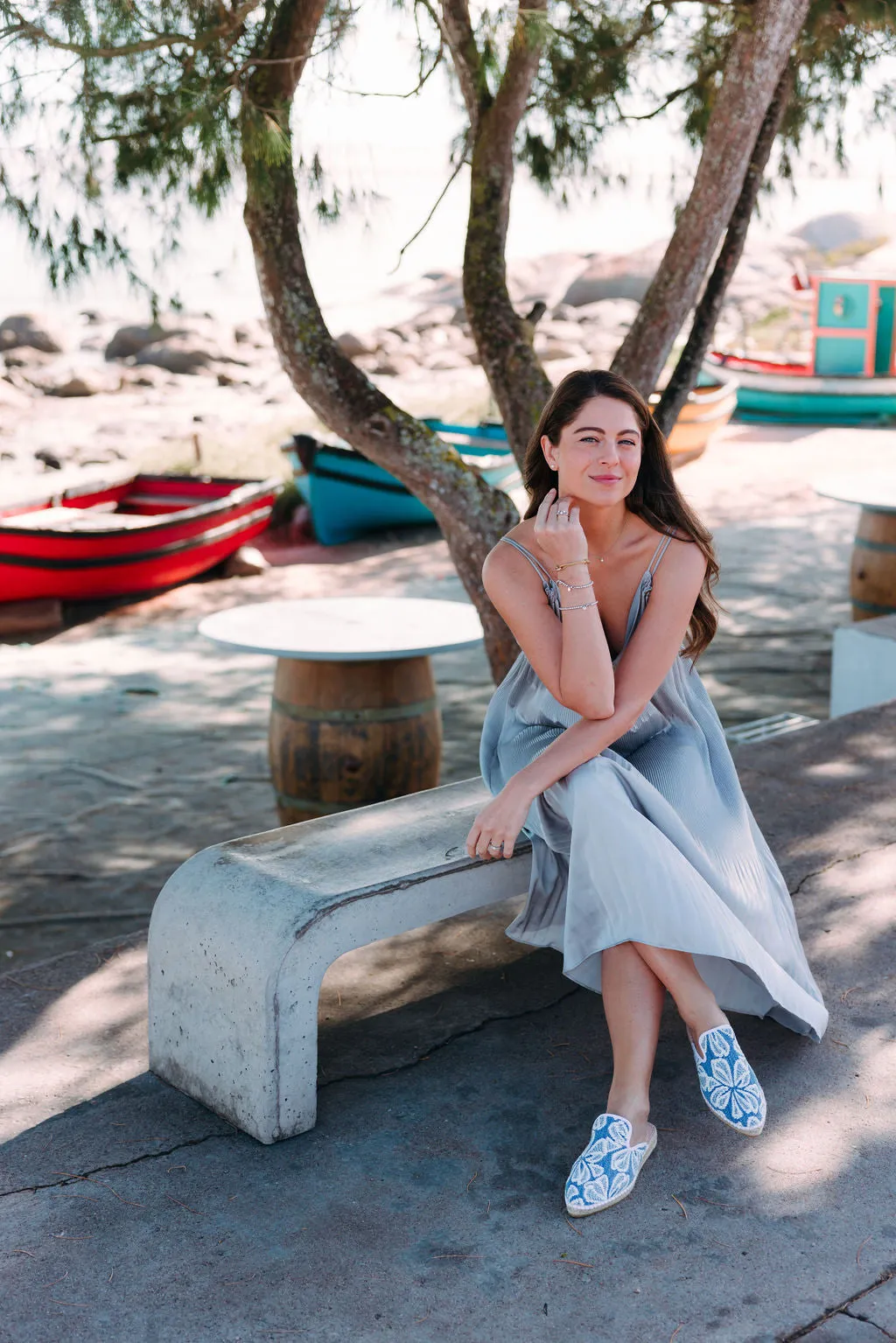 Blanco Espadrilles Mules