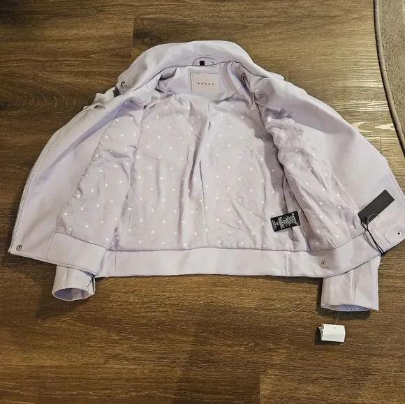 BLANKNYC Faux Leather Moto Faux Leather Moto Jacket