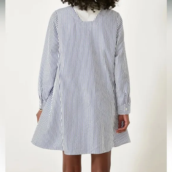 Blue Striped Lottie Dress