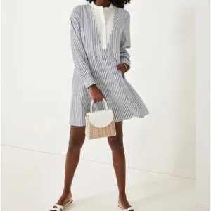 Blue Striped Lottie Dress