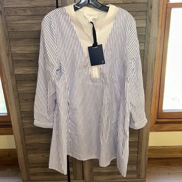 Blue Striped Lottie Dress