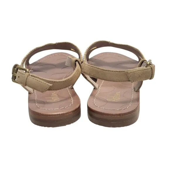BODEN Katrina Raffia Sandal Resort Slingback Flats