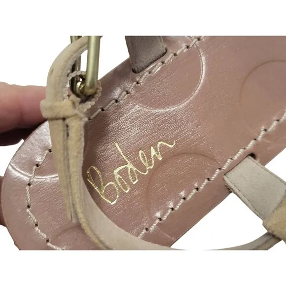 BODEN Katrina Raffia Sandal Resort Slingback Flats