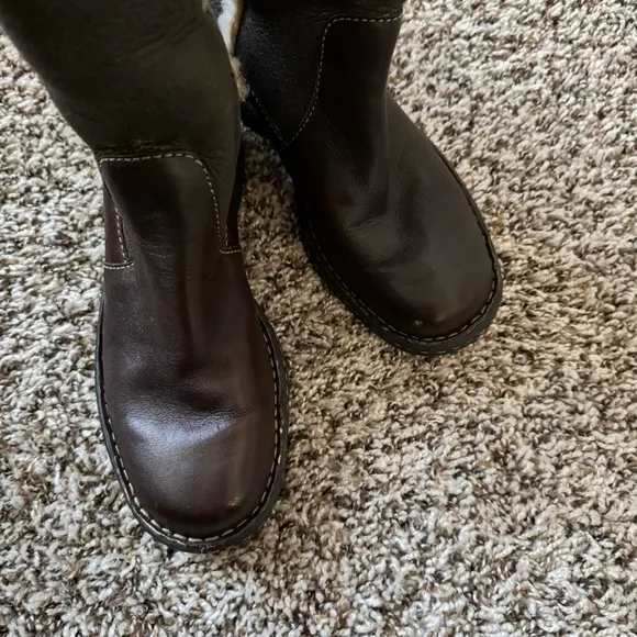 BORN Burnished Calf Knee-high Boots