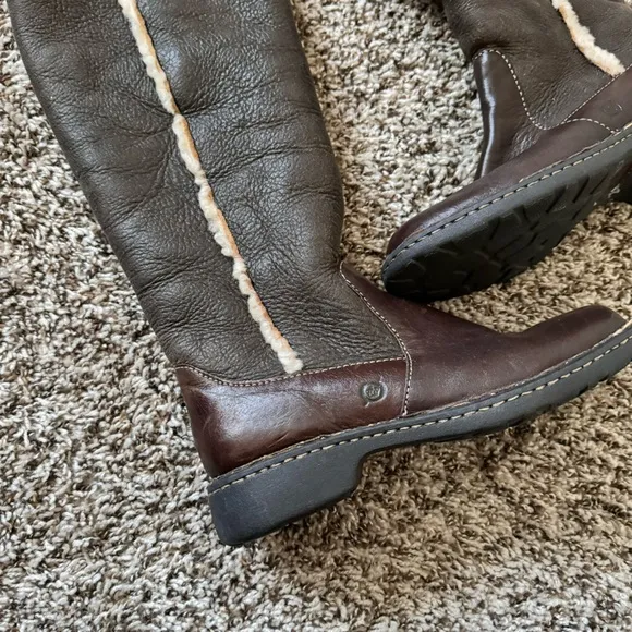 BORN Burnished Calf Knee-high Boots