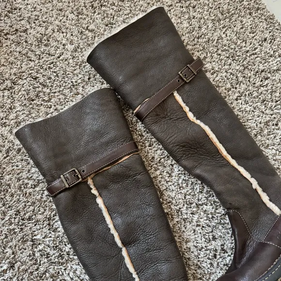 BORN Burnished Calf Knee-high Boots