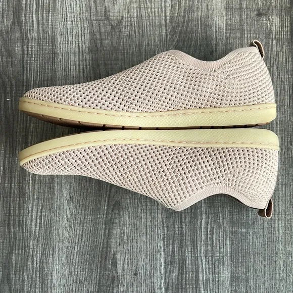 Born Women’s Antero Blush Pink Knit Fabric Mesh Perforated Slip On Shoes 9.5