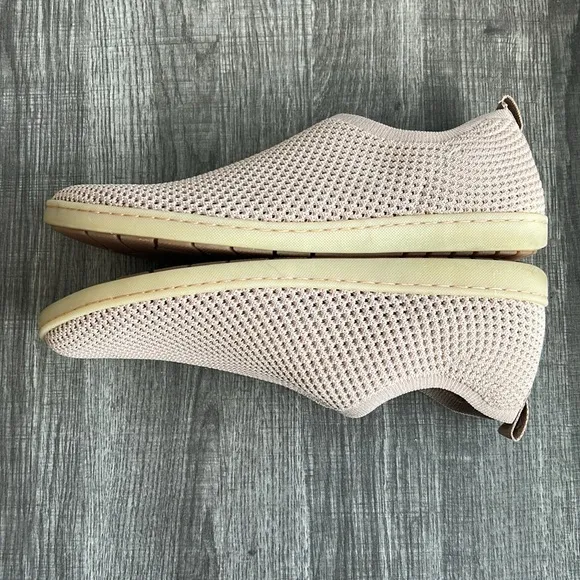 Born Women’s Antero Blush Pink Knit Fabric Mesh Perforated Slip On Shoes 9.5