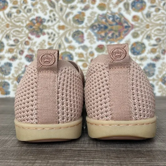 Born Women’s Antero Blush Pink Knit Fabric Mesh Perforated Slip On Shoes 9.5