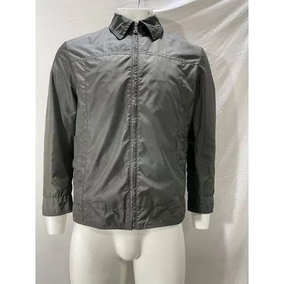 Boss by Hugo Boss Full Zip Jacket in Grey Polyester