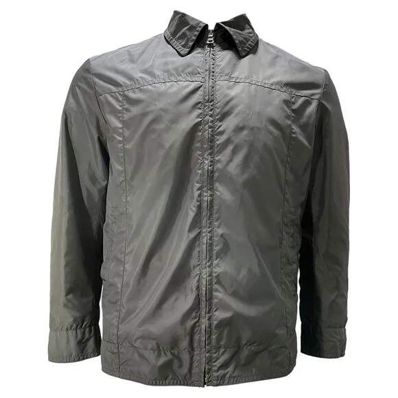 Boss by Hugo Boss Full Zip Jacket in Grey Polyester
