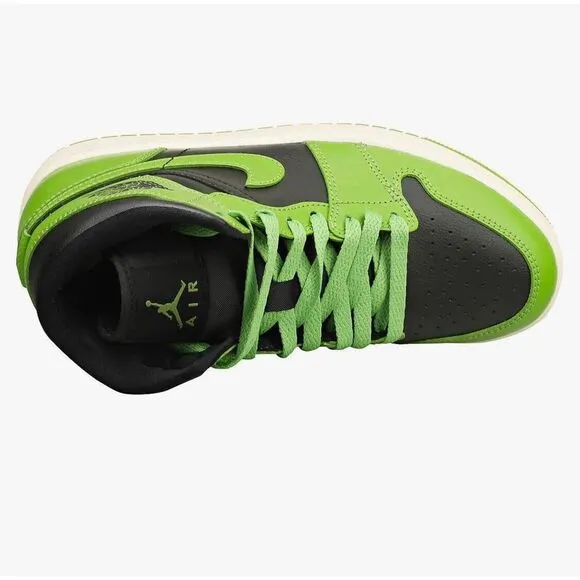 [BQ6472-031] Womens Air Jordan RETRO 1 MID‎ 'ALTITUDE GREEN'
