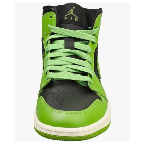 [BQ6472-031] Womens Air Jordan RETRO 1 MID‎ 'ALTITUDE GREEN'