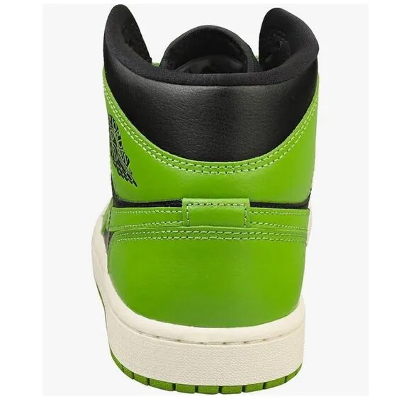 [BQ6472-031] Womens Air Jordan RETRO 1 MID‎ 'ALTITUDE GREEN'