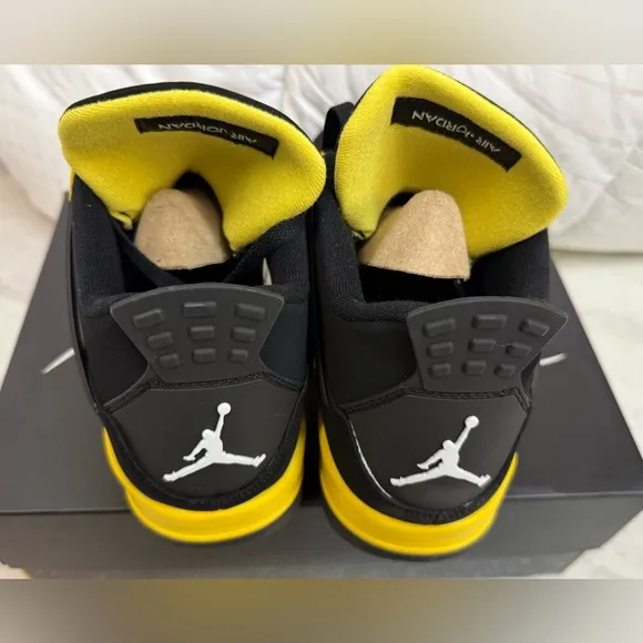 Brand new Never worn Black and Yellow Sneakers