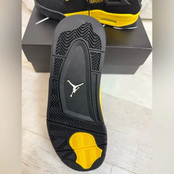Brand new Never worn Black and Yellow Sneakers