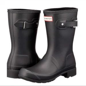 💫Brand New Original Tour Short Hunter Boots- Black💫