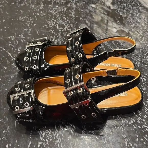BRAND NEW STEVE MADDEN KIDS GIRLS J-GRAYAA SLINGBACK SANDALS