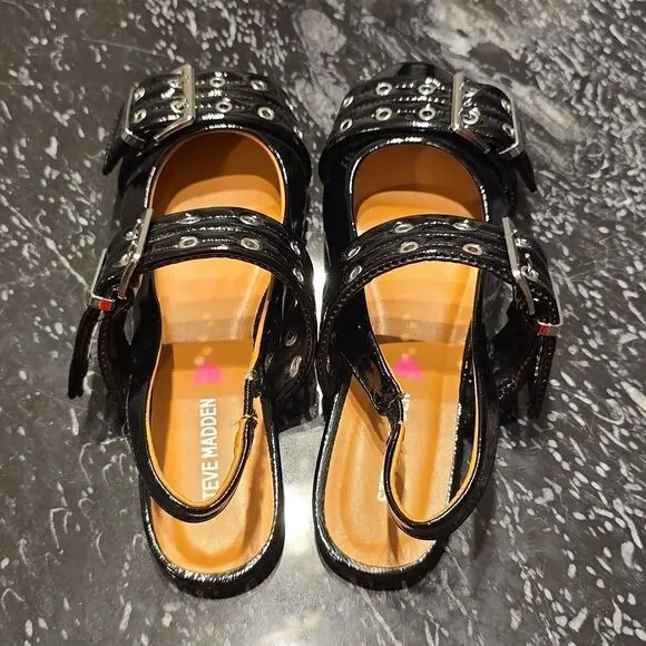 BRAND NEW STEVE MADDEN KIDS GIRLS J-GRAYAA SLINGBACK SANDALS